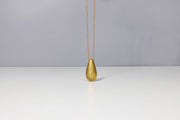 Todd Reed necklace in 18k yellow gold, black brilliant cut diamonds(~.68ct)
